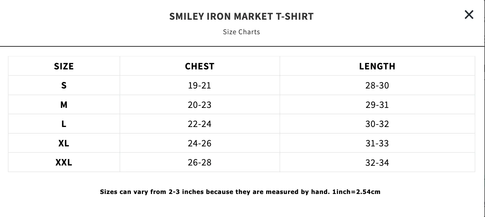 SMILEY® IRON MARKET TEE