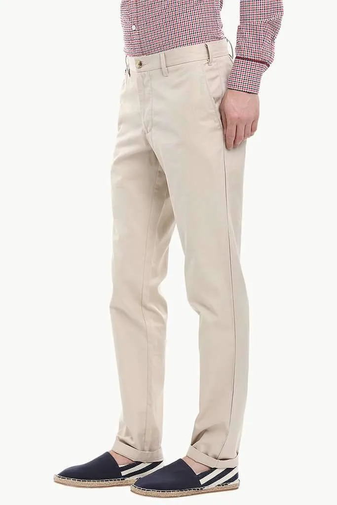 Soft Slight Stretch Cotton Twill Chino Pant