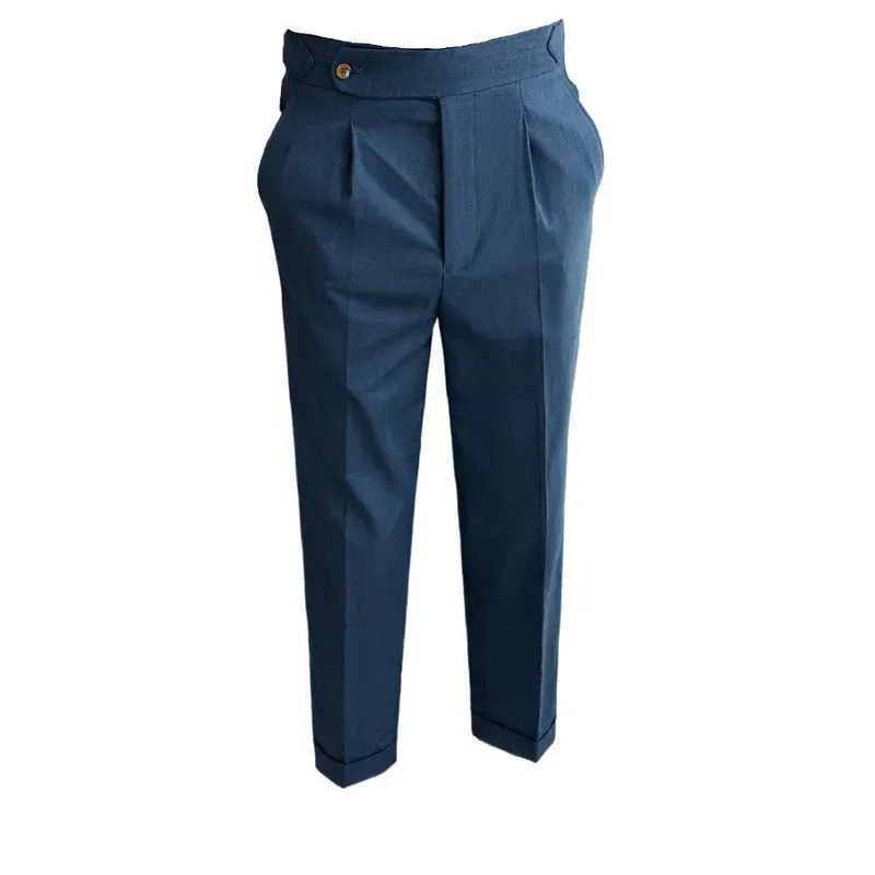 Sommerliche Herren Baumwoll-Leinen Hosen