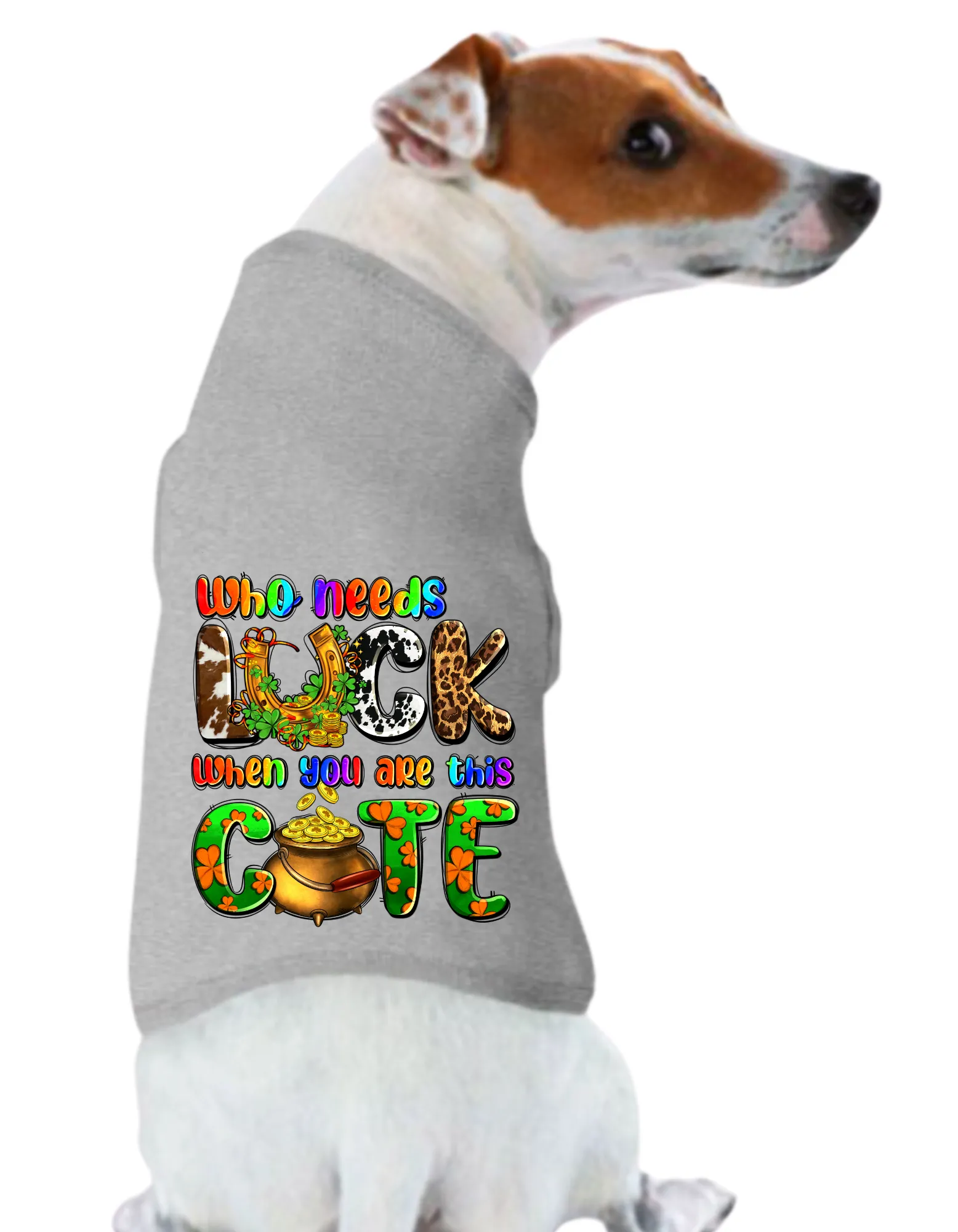 St. Patrick's Day Tee Shirt: Who Needs Luck