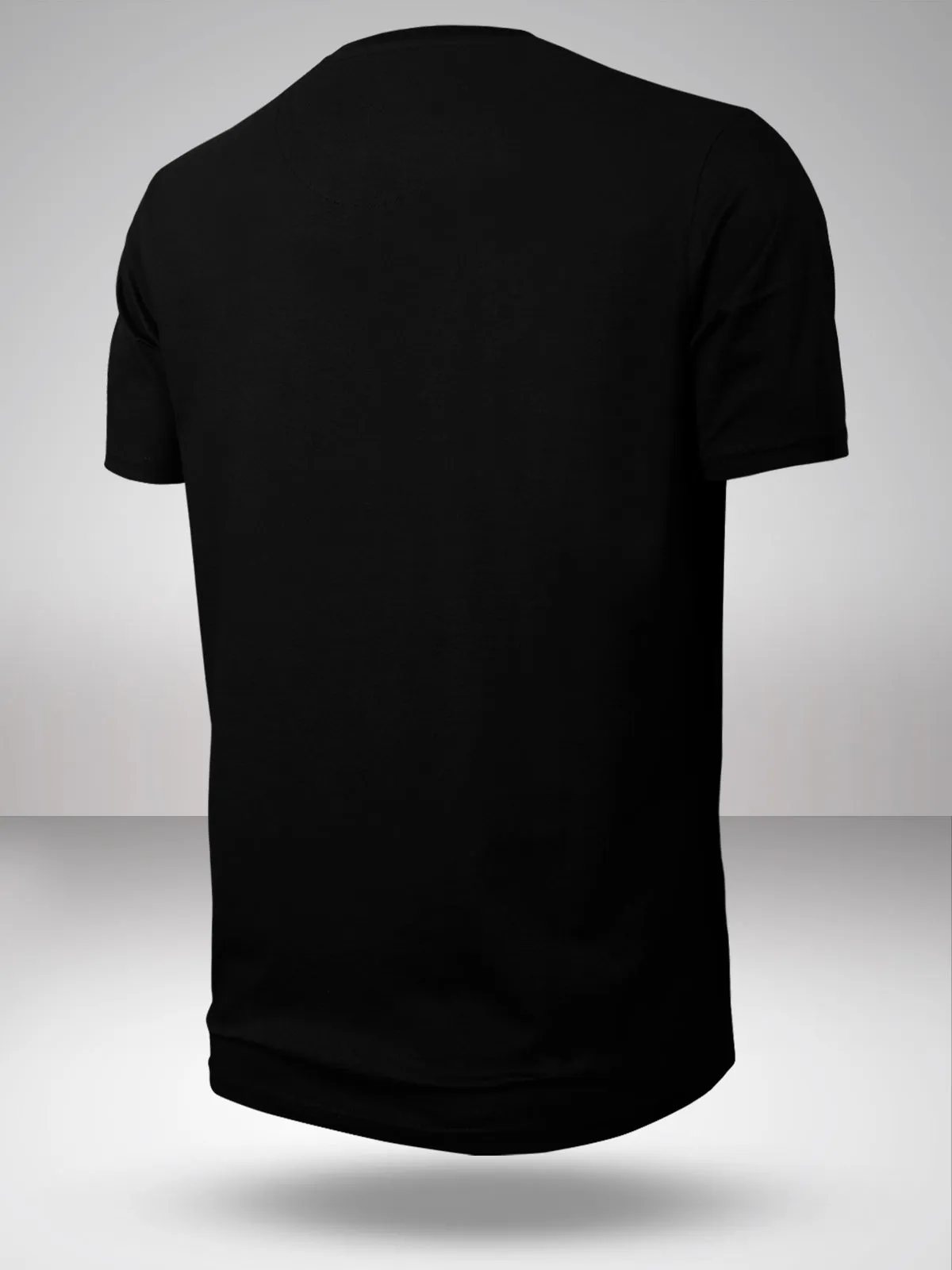 STA: Round Neck T-Shirt- Black