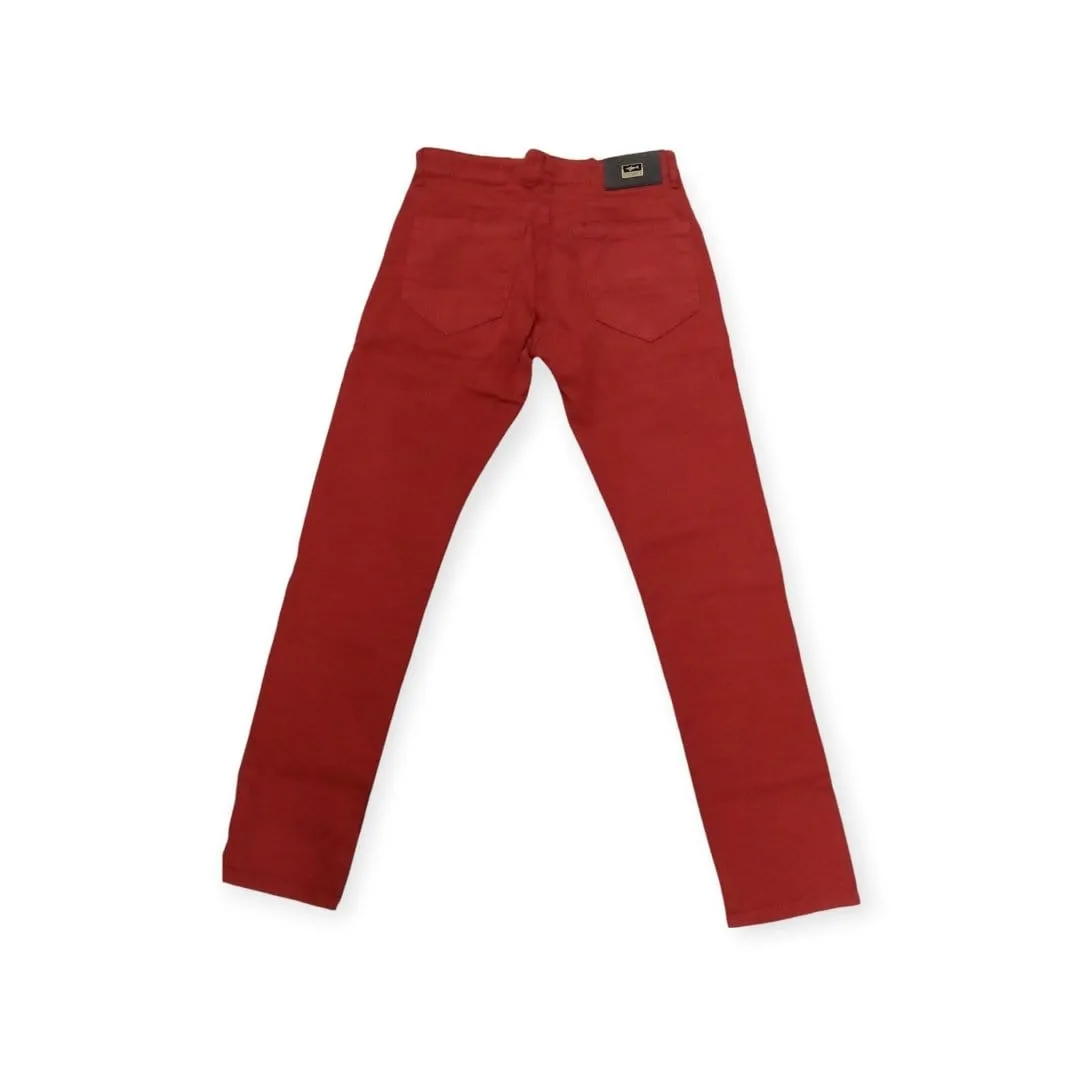 Stefano R Men's Chino Maroon