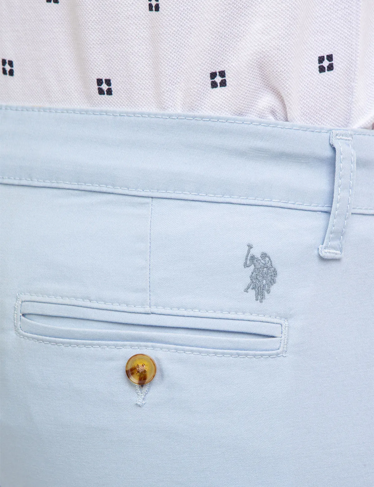 STRAIGHT TWILL CHINO PANTS