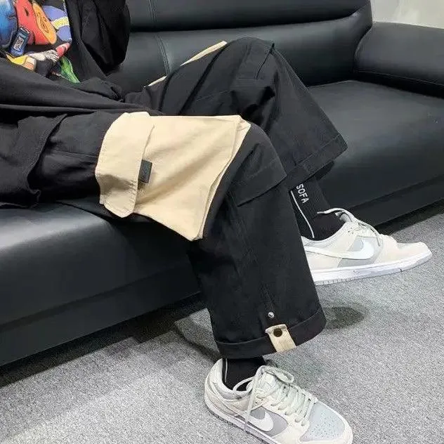 Straight Wide Leg Cargo Pant