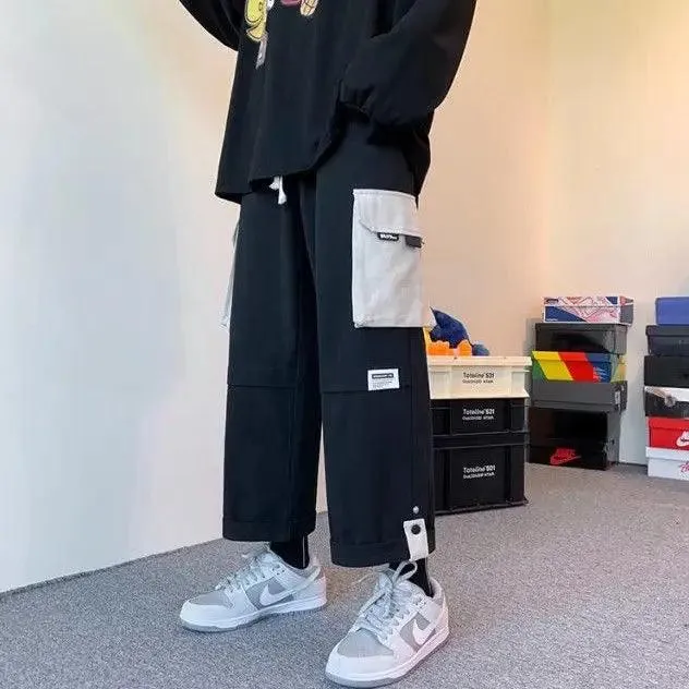 Straight Wide Leg Cargo Pant
