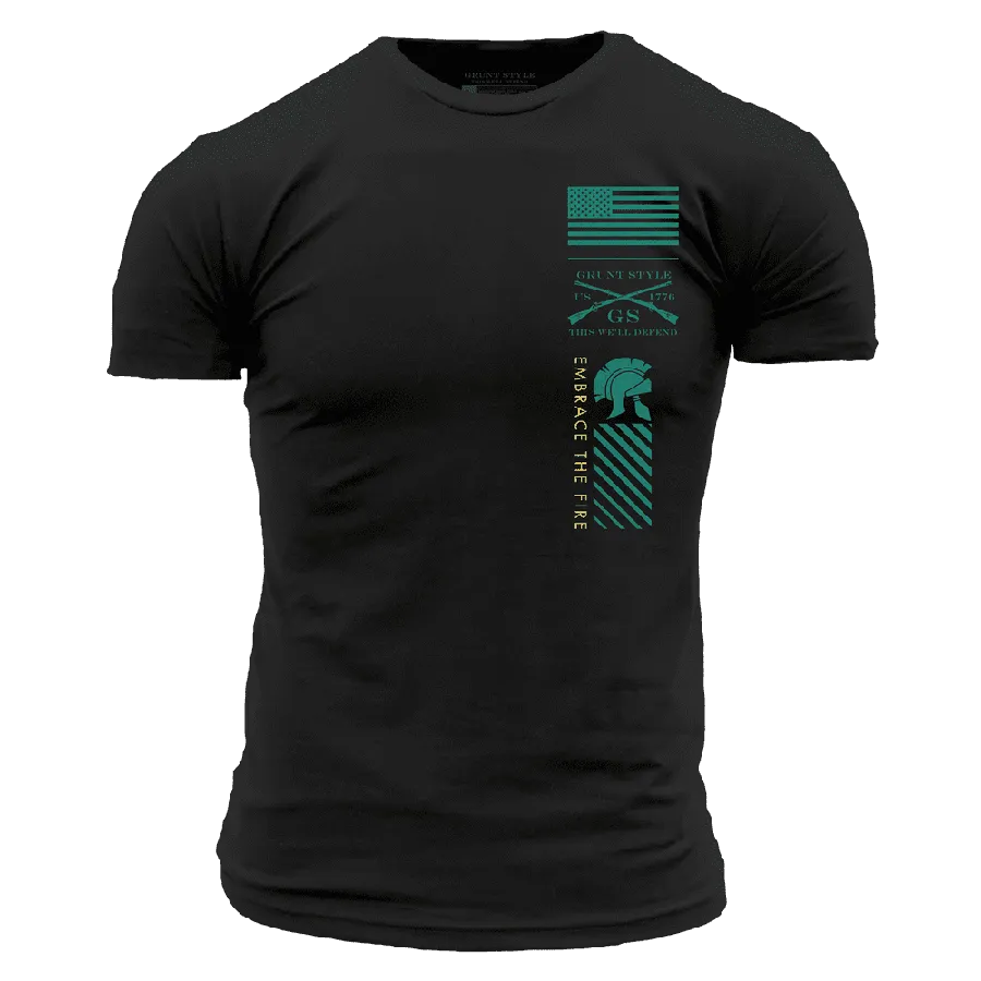 Strength From Ashes T-Shirt - Black