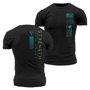 Strength From Ashes T-Shirt - Black