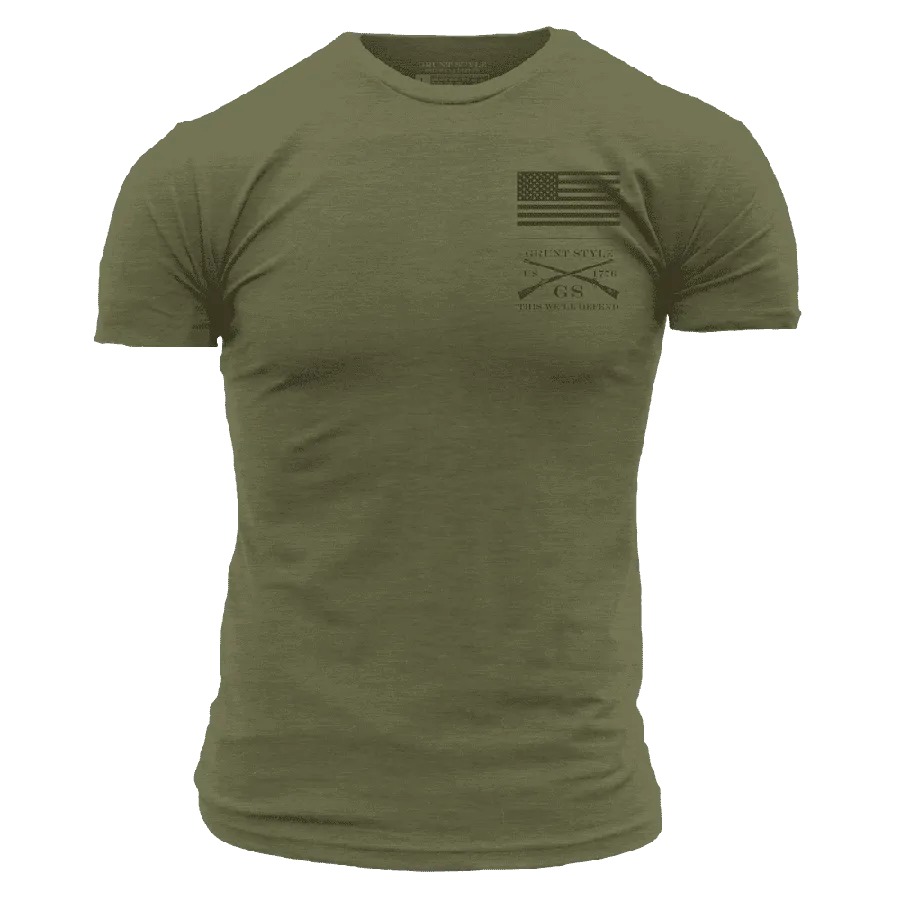 Strength Through Suffering T-Shirt - Military Green