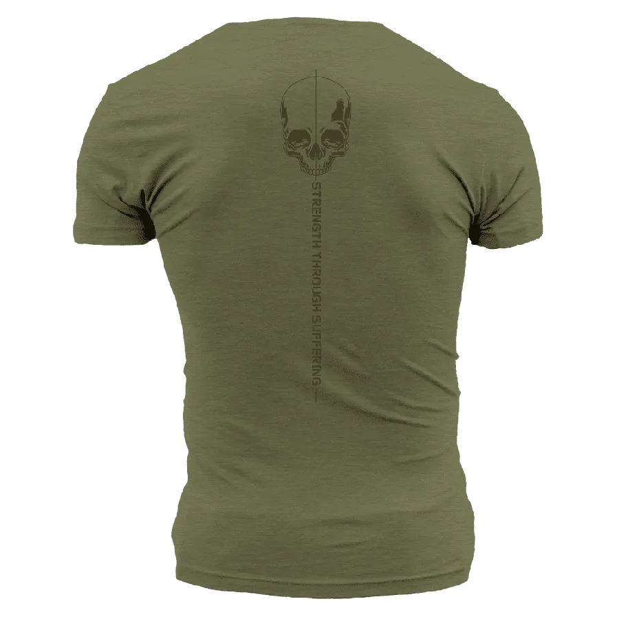 Strength Through Suffering T-Shirt - Military Green