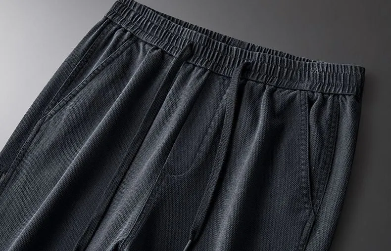 Stylish Chino with Label Detailing and Breathable Fabric