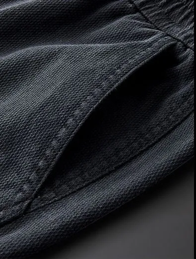 Stylish Chino with Label Detailing and Breathable Fabric