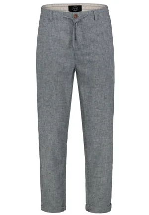 Sublevel | Chino Pants | Navy White