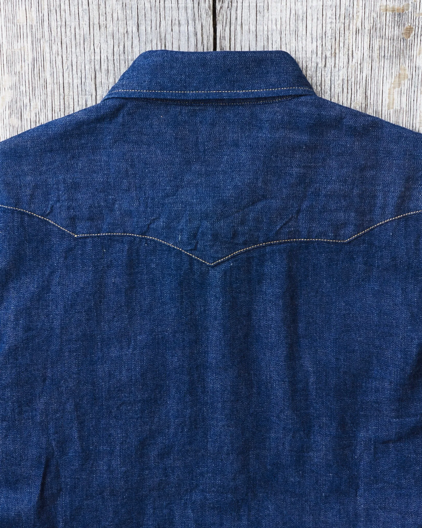 Sugar Cane & Co. Western Shirt Denim SC28190