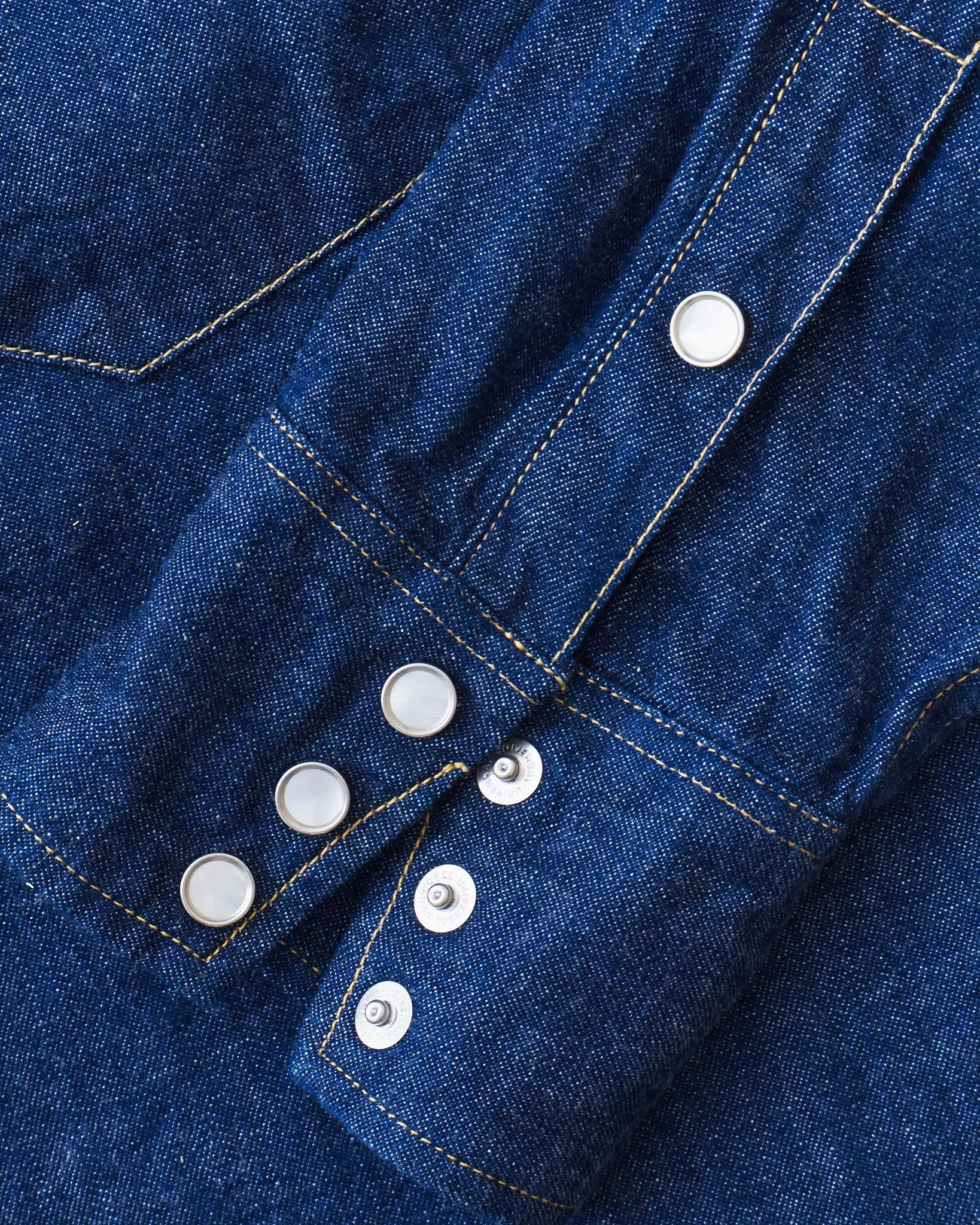 Sugar Cane & Co. Western Shirt Denim SC28190