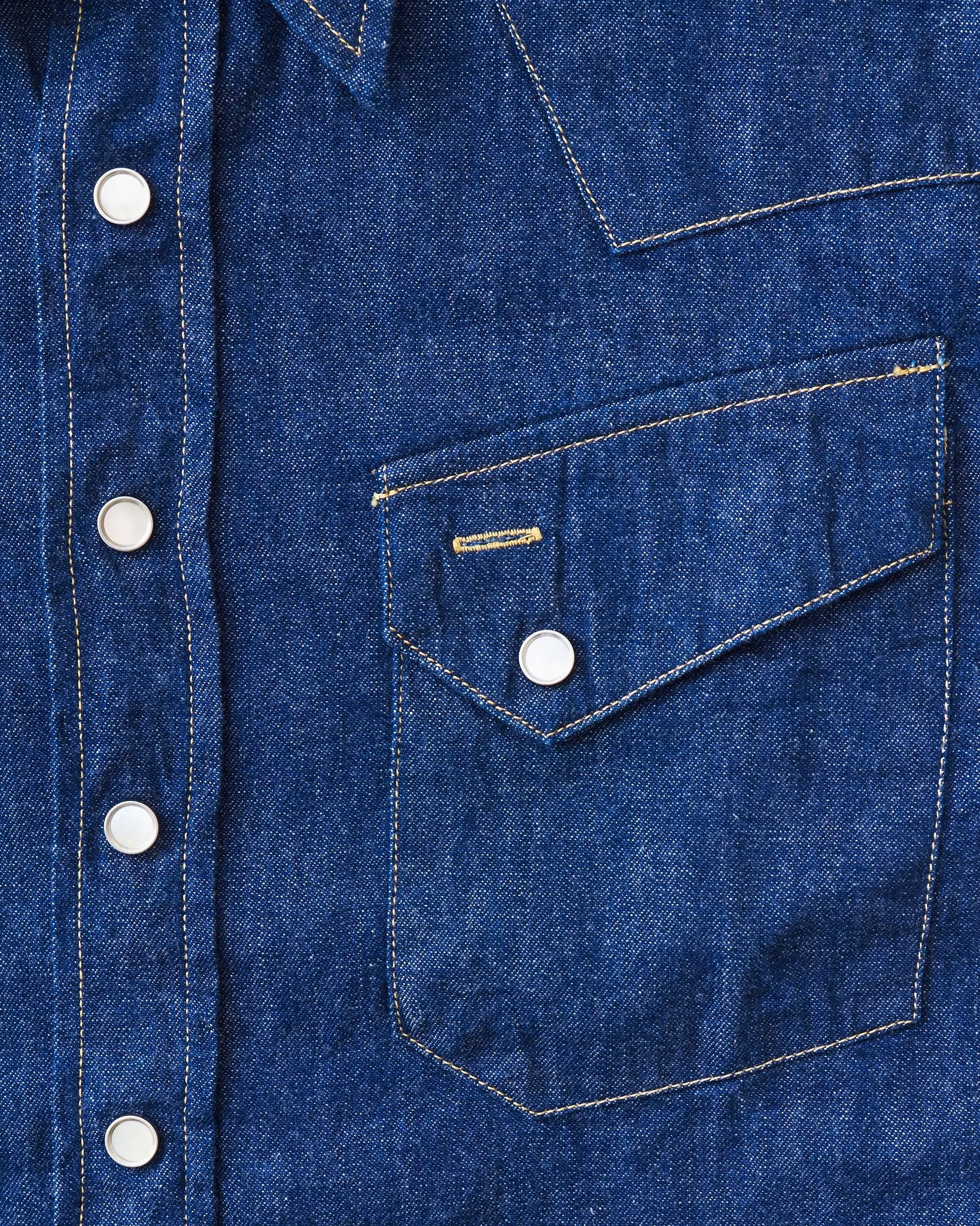 Sugar Cane & Co. Western Shirt Denim SC28190