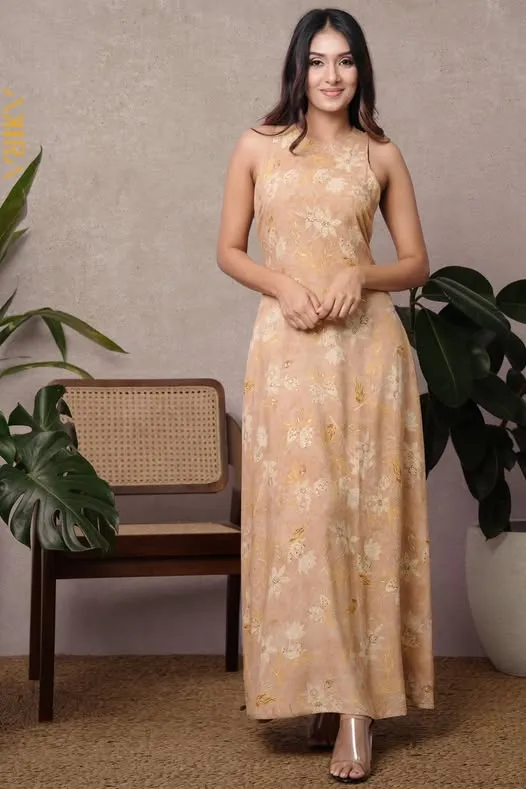 Sun Flowery Dress | Kaftan, Bohemian Dress, Floral Dress, Boho Maxi Dress