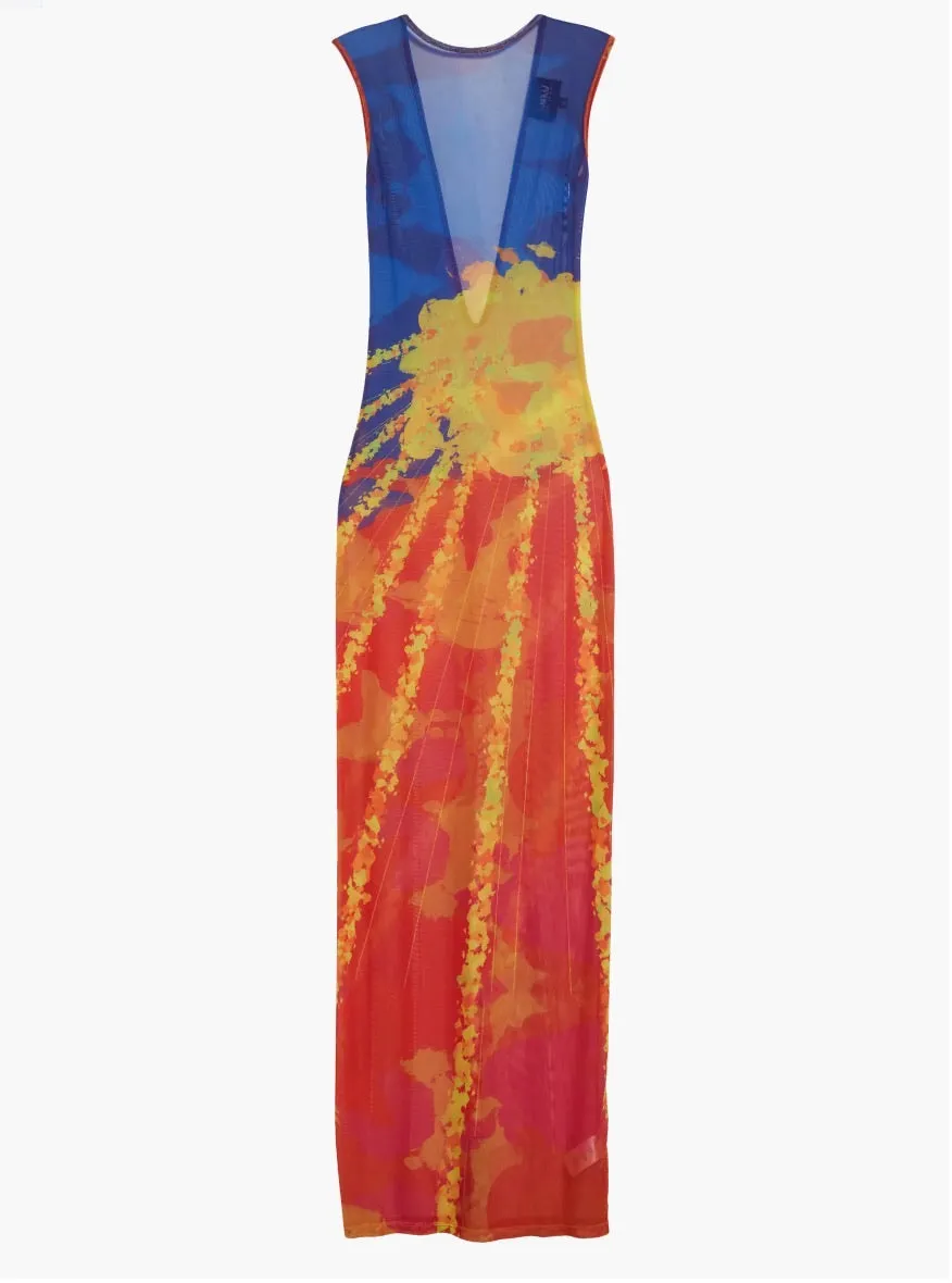 Sunray Sleeveless Maxi Dress -Pre Order