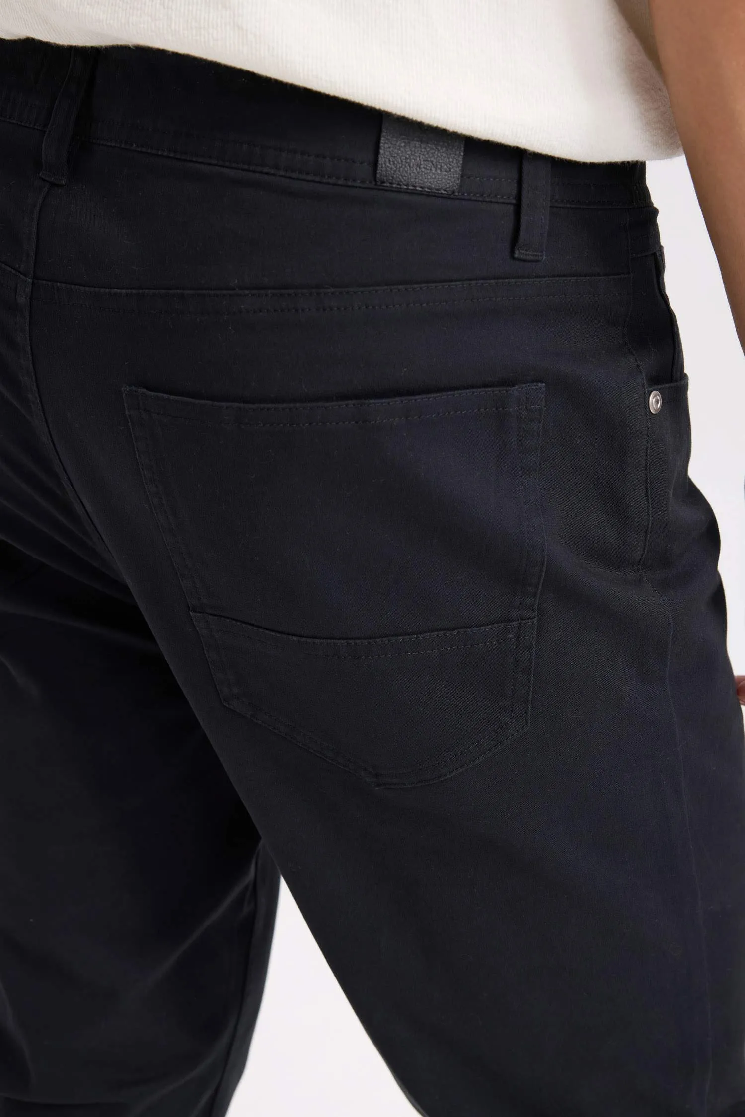 Super Skinny Hem Gabardine Chino Pants