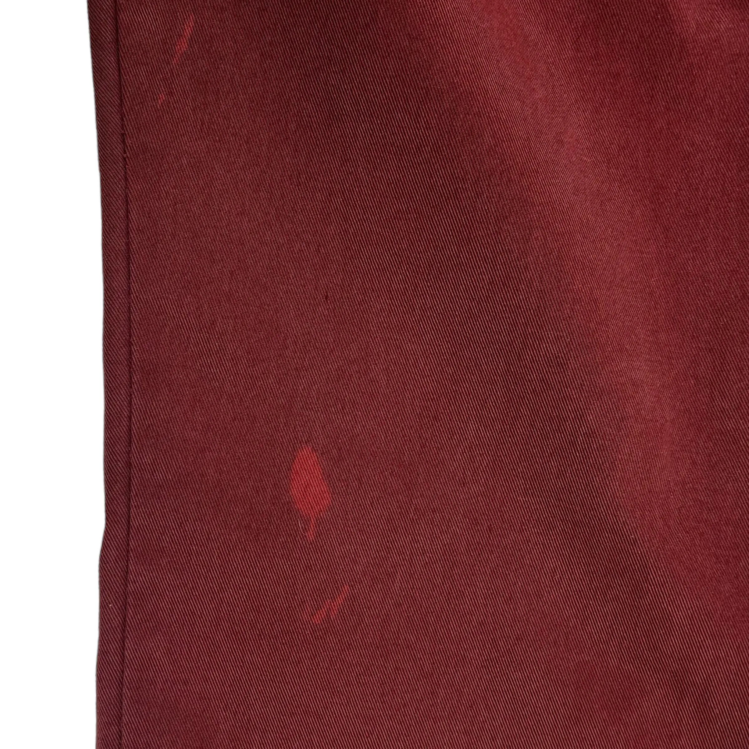 Supreme Chino Pants Maroon