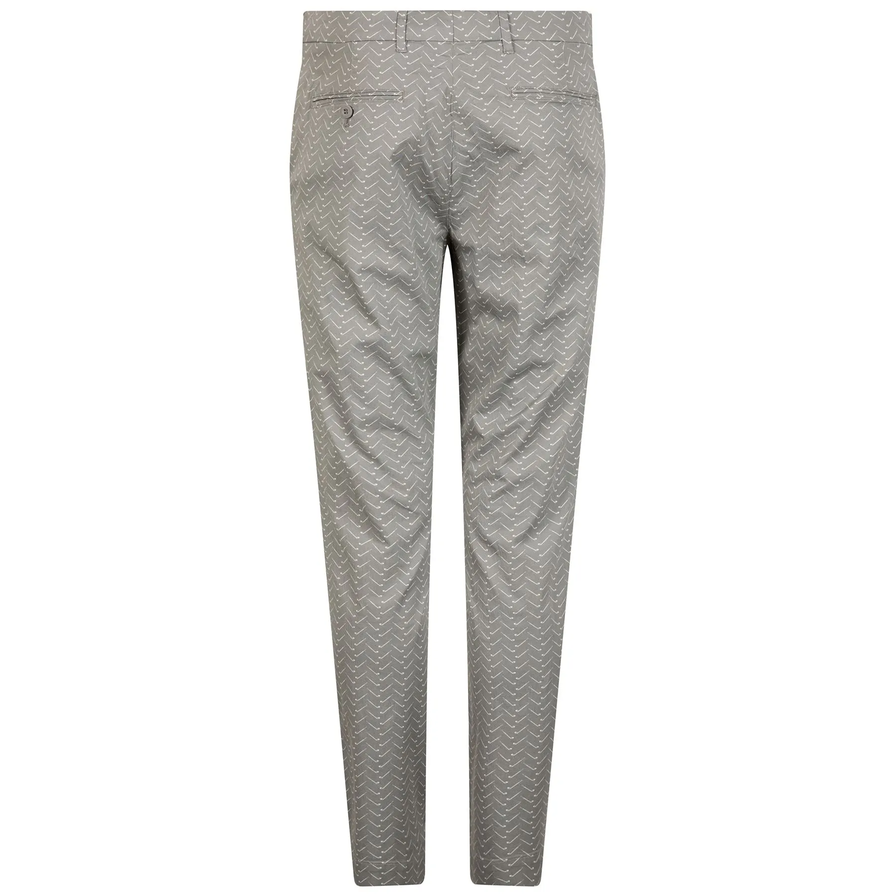 Tailored Fit Club-Herringbone Chino Pants Peak Grey Ensten Herringbone