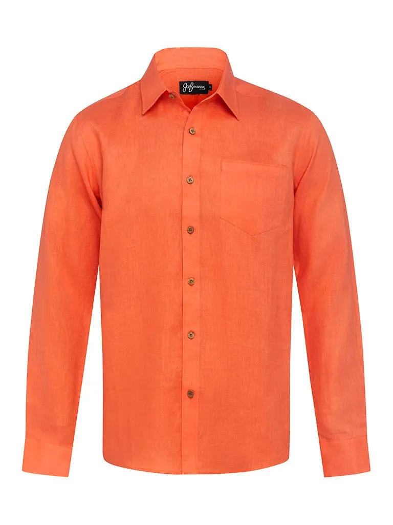 Tangerine Linen