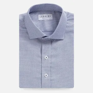 The Blue Alston Non Iron Dobby Custom Shirt