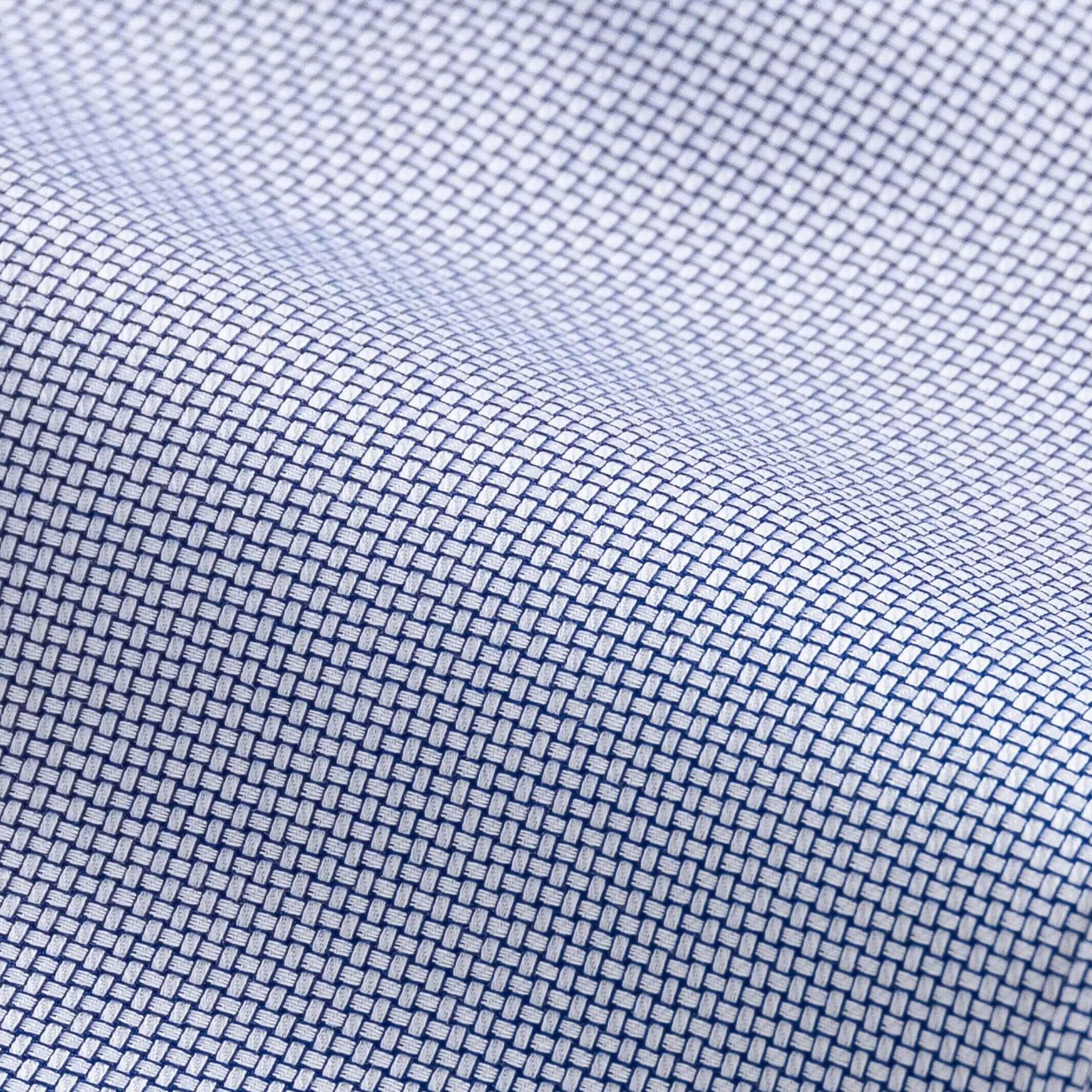 The Blue Alston Non Iron Dobby Custom Shirt