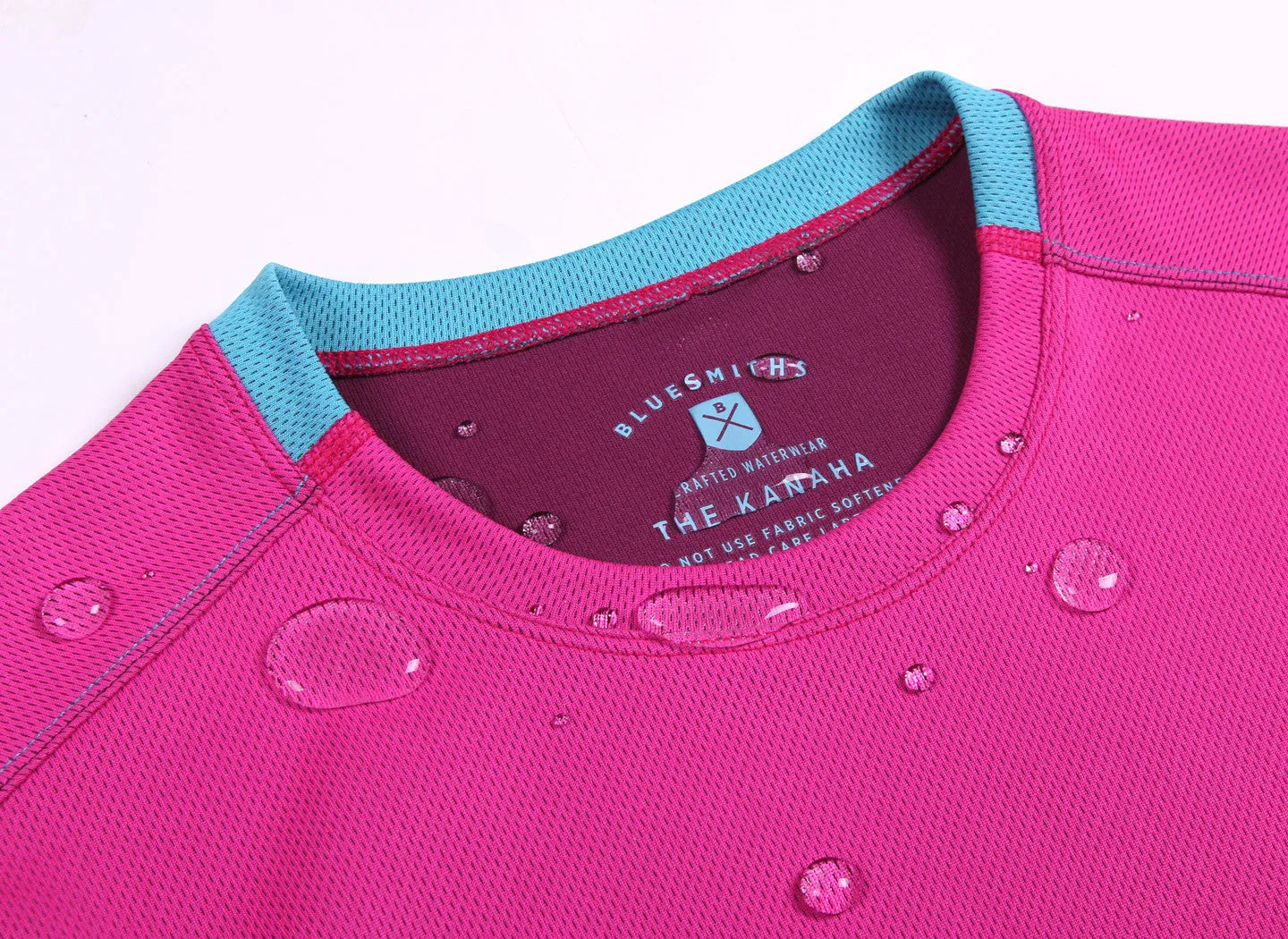 The Kanaha Hydrophobic Shirt for Women - Hibiscus Pink (Blue Atoll)