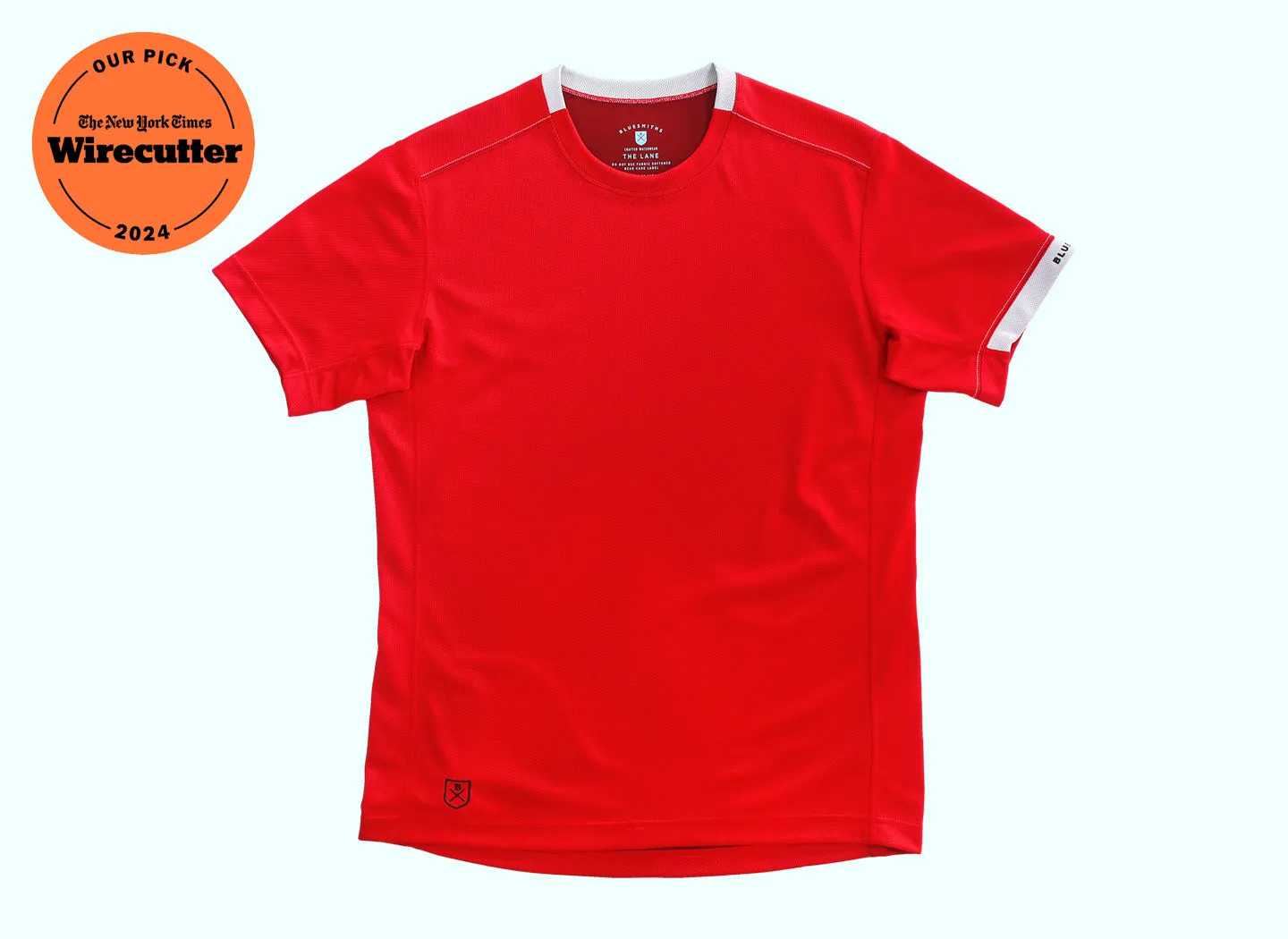 The Lane Hydrophobic Shirt for Men - Red
