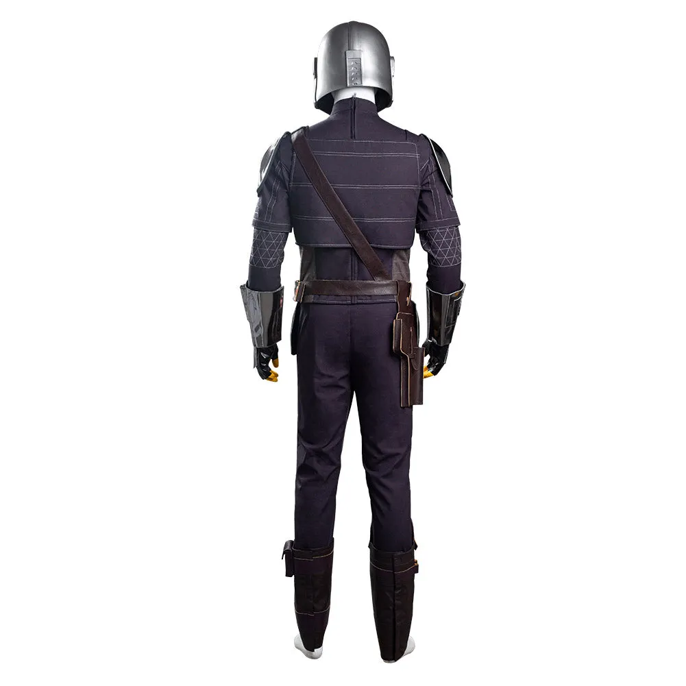 The Mando S2 Beskar Armor Halloween Carnival Suit Cosplay Costume Coat Uniform Outfit