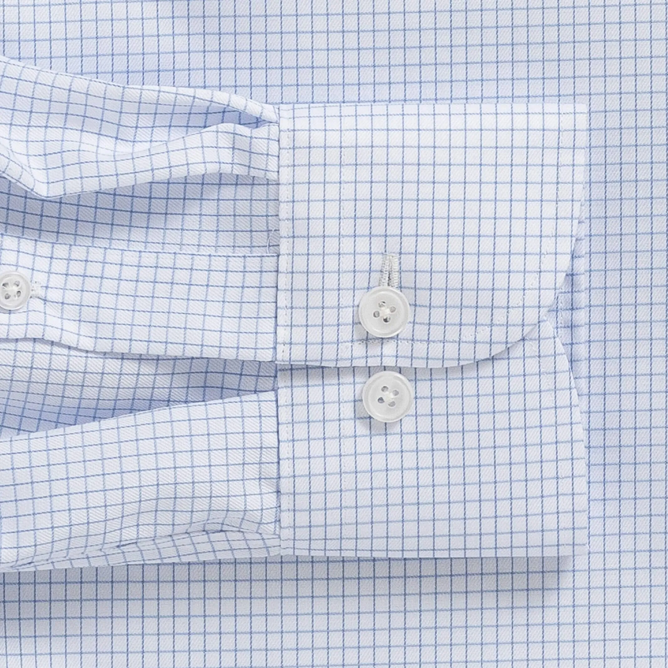 The Sky Blue Faber Non Iron Twill Custom Shirt