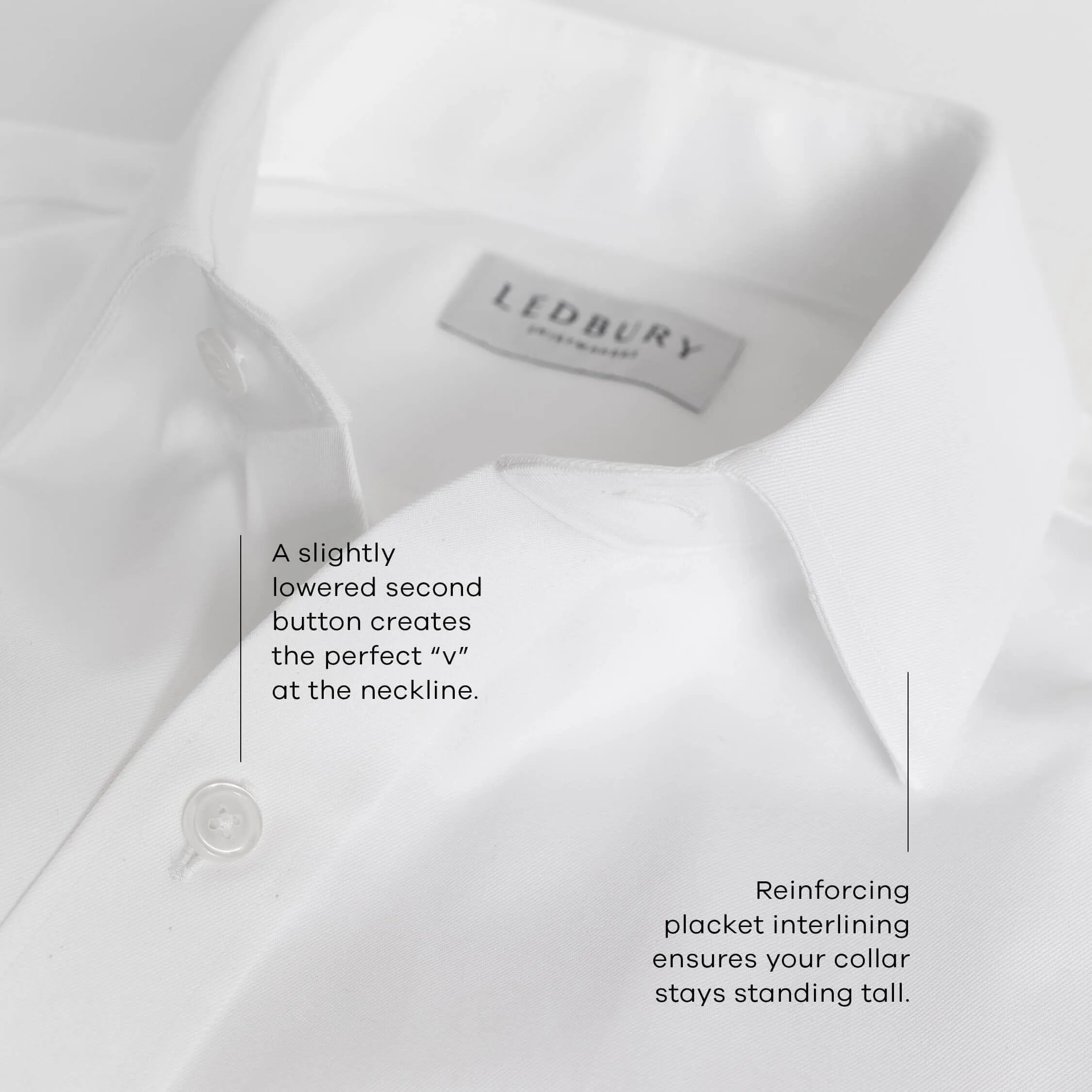 The Sky Blue Faber Non Iron Twill Custom Shirt