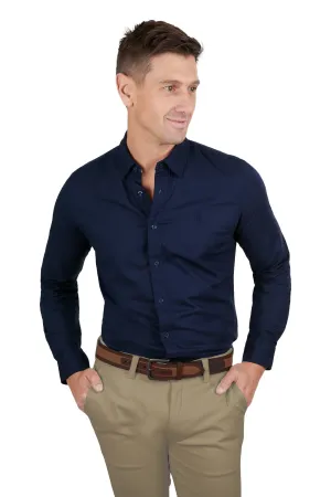 THOMAS COOK LINEN TAILORED SHIRT