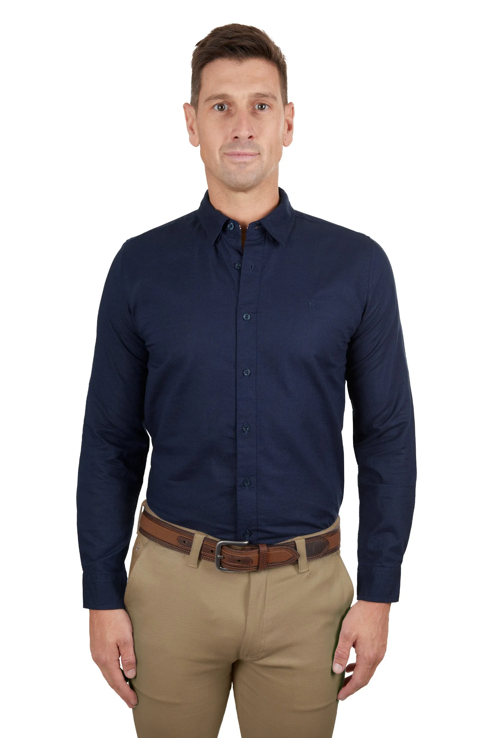 THOMAS COOK LINEN TAILORED SHIRT