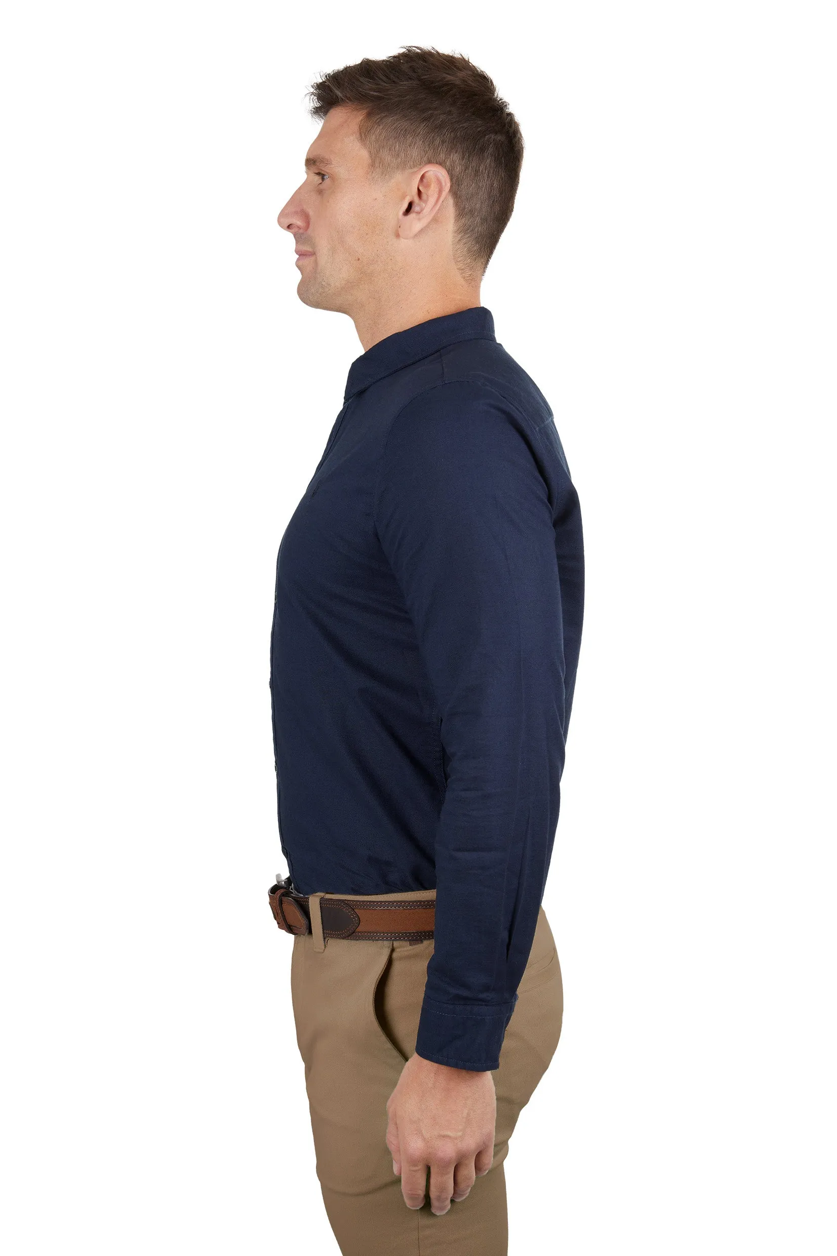 THOMAS COOK LINEN TAILORED SHIRT