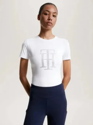 Tommy Hilfiger Tee Womens Manhattan Rhinestone