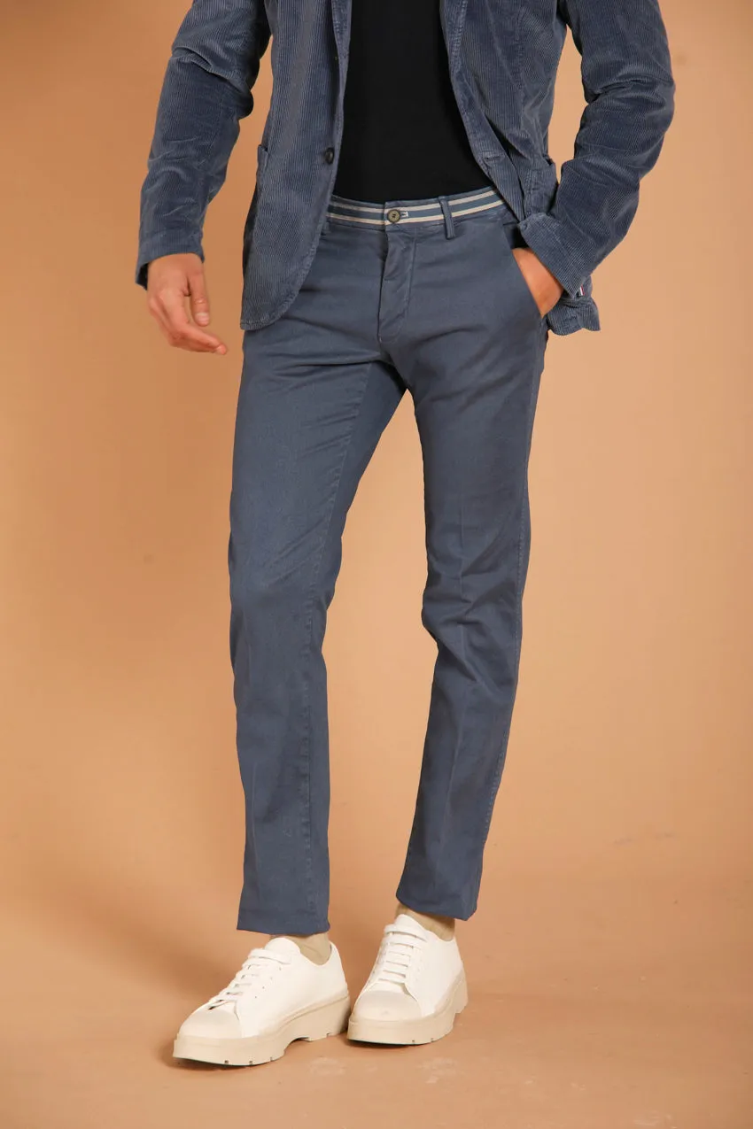 Torino Winter men's chino pants in gabardine stretch slim fit 