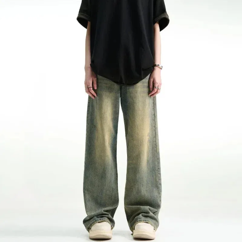 TrendFashion Distressed Vintage Blue Jeans