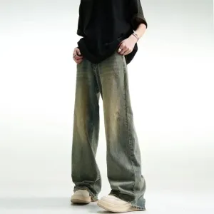 TrendFashion Distressed Vintage Blue Jeans