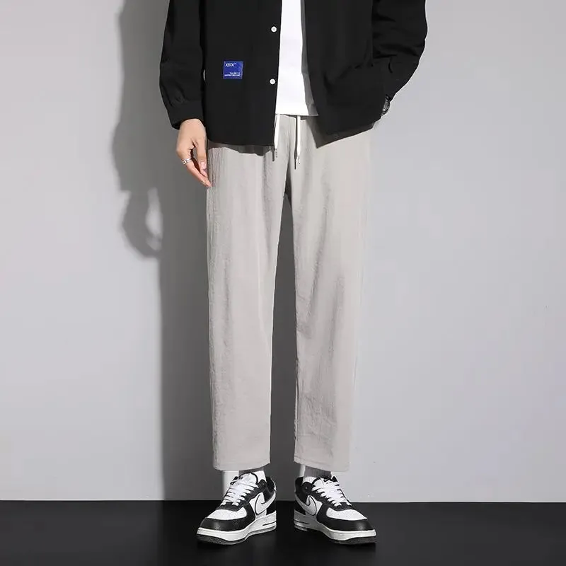 TrendMode Herren Sommerhosen mit Elastischem Bund und Kordelzug