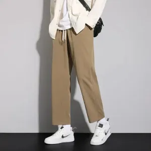 TrendMode Herren Sommerhosen mit Elastischem Bund und Kordelzug