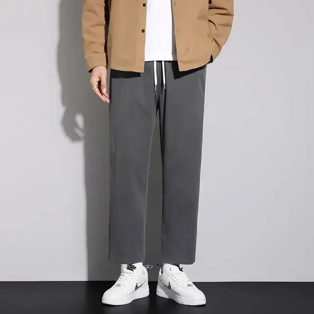 TrendMode Herren Sommerhosen mit Elastischem Bund und Kordelzug