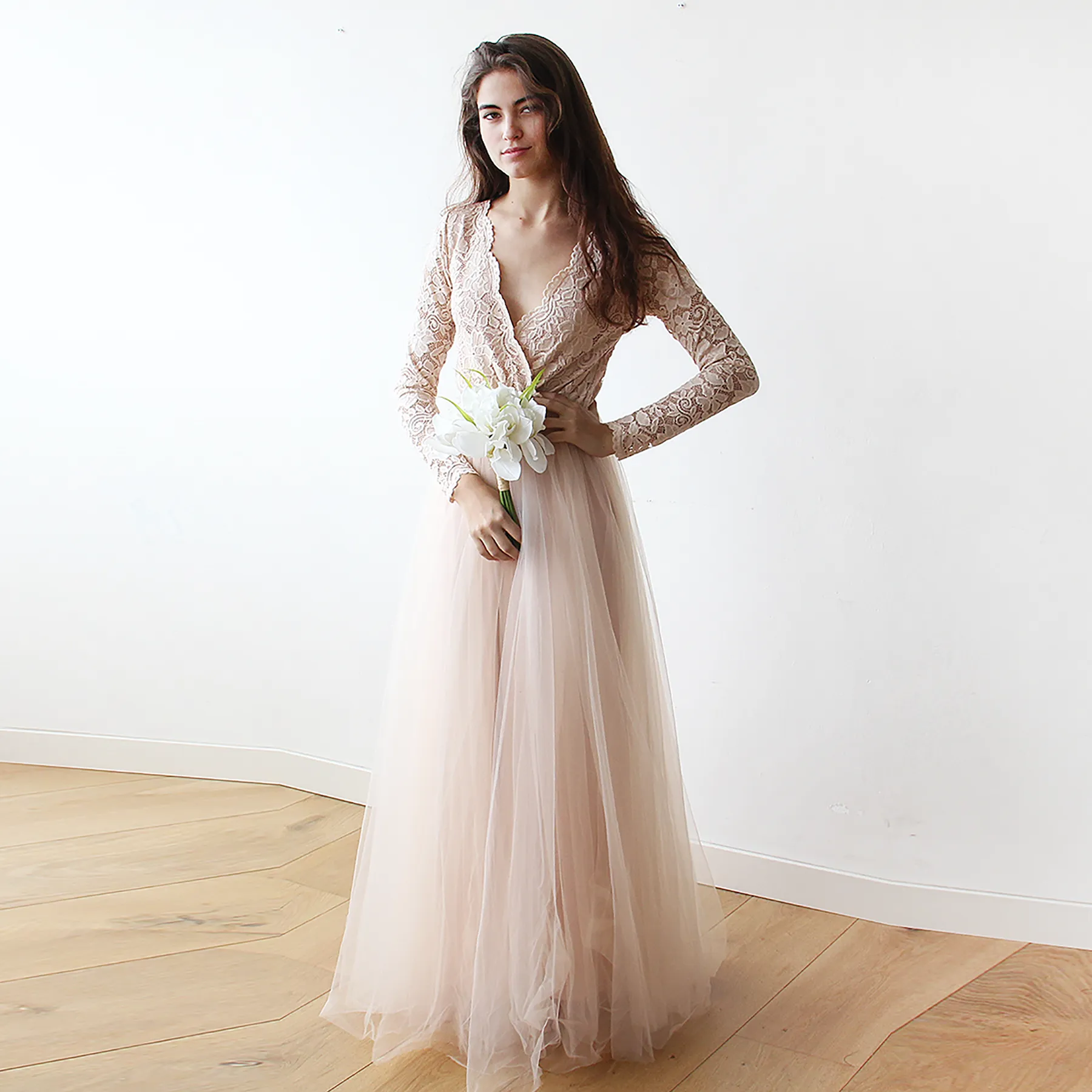 Tulle and Lace dress #1125