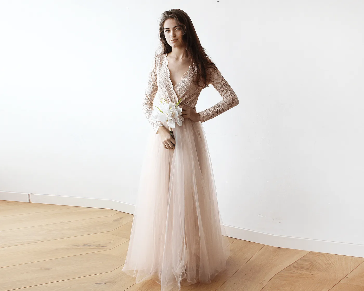 Tulle and Lace dress #1125