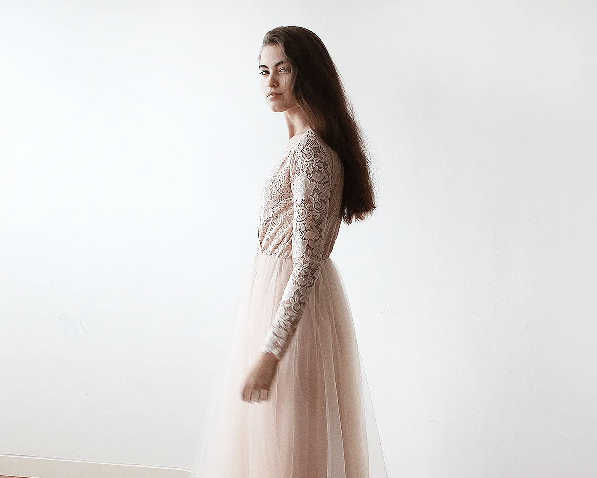 Tulle and Lace dress #1125