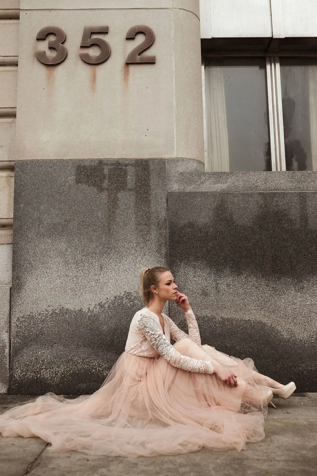 Tulle and Lace dress #1125