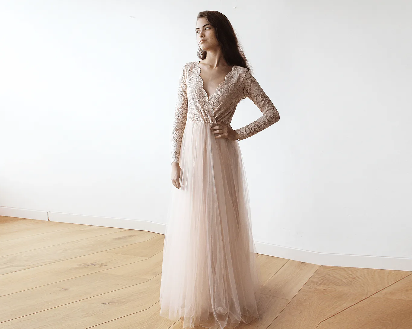 Tulle and Lace dress #1125