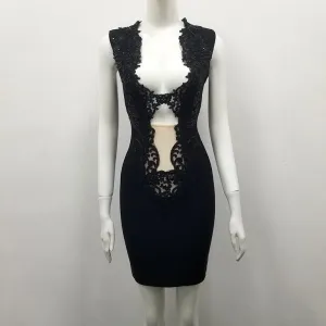 V Neck Bodycon Dresses