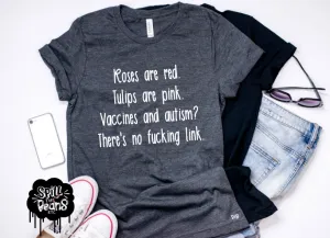 Vaccines and autism? No f-ing link