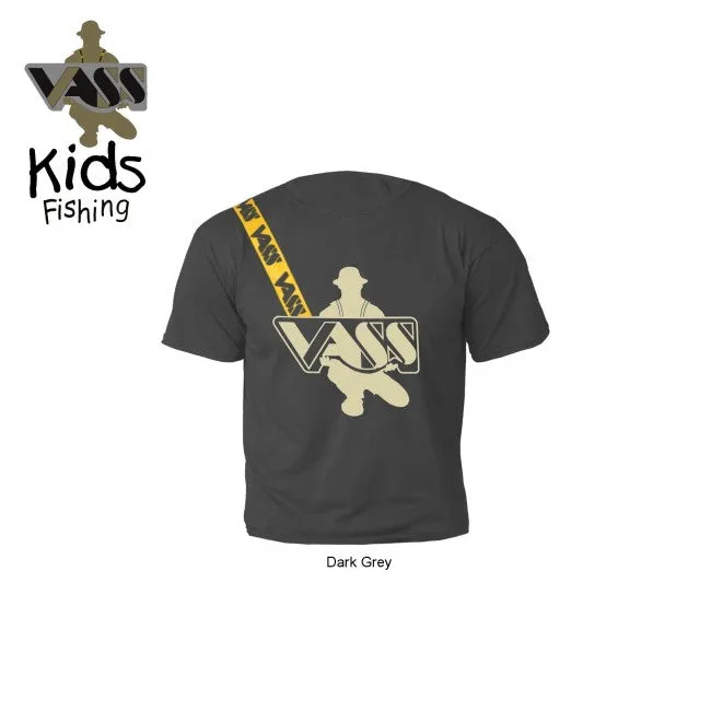 Vass Tackle Vass Kids Fishing T-Shirt - Yellow